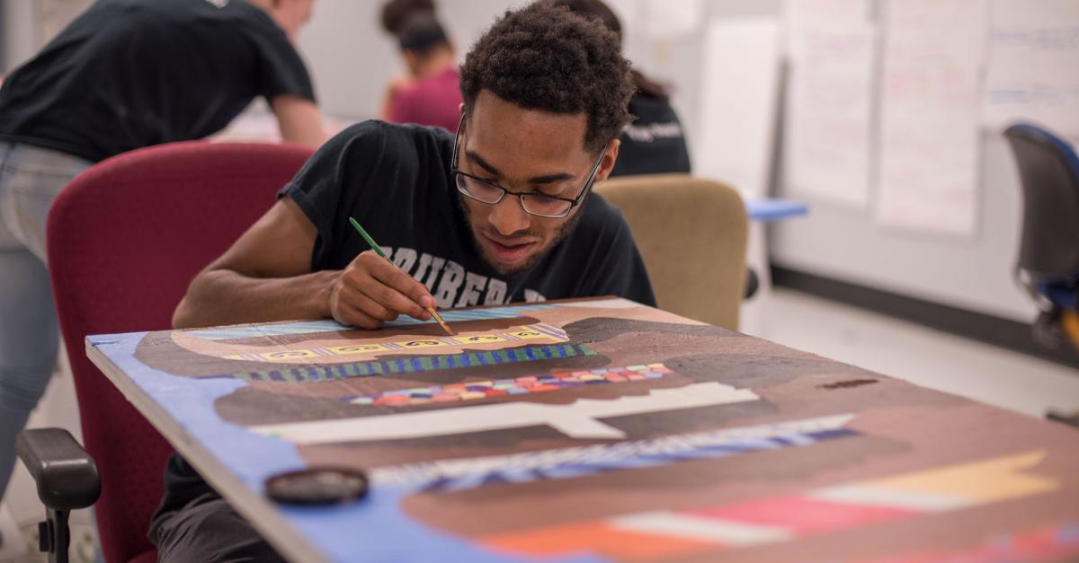 Teen Artists Beautify Storm Water Basin Near Milwaukee\u0027s